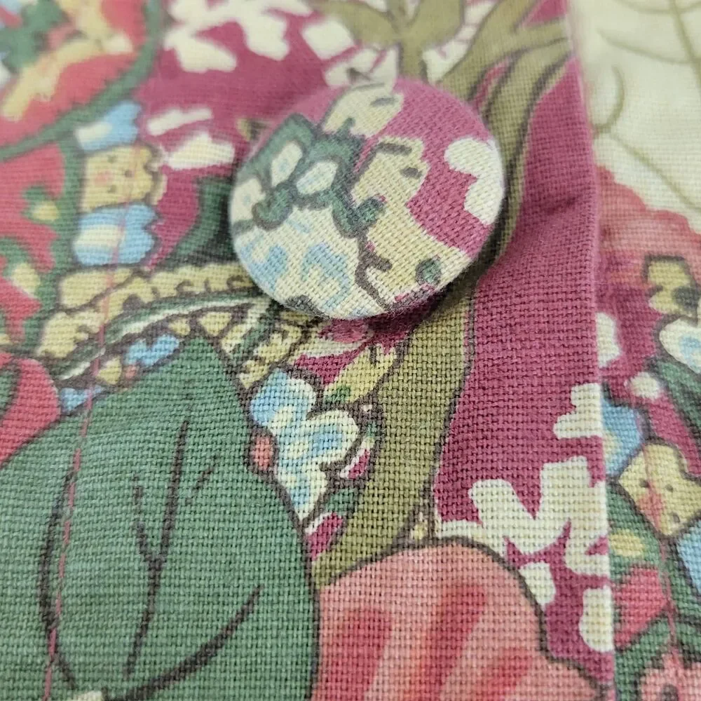 Pottery Barn Clara Palampore Euro Sham Paisley Floral Red 20